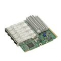 Supermicro AOC-MTG-I4S - Eingebaut - Kabelgebunden - Faser - 100000 Mbit/s - Grün - Silber