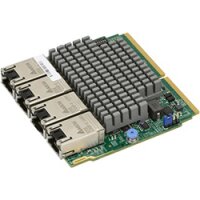 Supermicro SIOM 4X RJ45 - PCI Express - RJ-45 - Niedriges Profil - Grün - Passiv - 0 - 55 °C