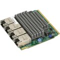 Supermicro SIOM 4X RJ45 - PCI Express - RJ-45 - Niedriges Profil - Grün - Passiv - 0 - 55 °C
