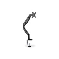 DIGITUS DA-90394 - Single Gasdruckfeder Monitor Klemm-Halter 15-32", 9 kg (max.), schwarz