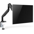 DIGITUS DA-90394 - Single Gasdruckfeder Monitor Klemm-Halter 15-32", 9 kg (max.), schwarz