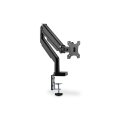DIGITUS DA-90394 - Single Gasdruckfeder Monitor Klemm-Halter 15-32", 9 kg (max.), schwarz