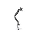 DIGITUS DA-90394 - Single Gasdruckfeder Monitor Klemm-Halter 15-32", 9 kg (max.), schwarz