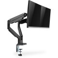 DIGITUS DA-90395 - Dual Gasdruck Monitor Klemm-Halter 15-32", 2x 9 kg (max.), schwarz