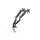 DIGITUS DA-90395 - Dual Gasdruck Monitor Klemm-Halter 15-32", 2x 9 kg (max.), schwarz