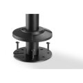 DIGITUS DA-90397 - Single Monitor Säulen-Halterung 15-32", 8 kg (max.), schwarz
