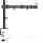 DIGITUS DA-90399 - Single Monitor Klemm-Halterung 15-32", 8 kg (max.), schwarz