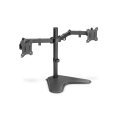 DIGITUS DA-90401 - Dual Monitor-Halter mit Standfuß 15-32", 2x 8 kg (max.), schwarz