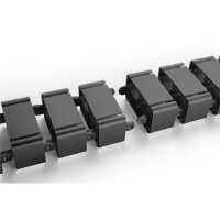 DIGITUS DA-90505 - Flexible Kabelführung, Farbe: schwarz Länge: 1,3 m