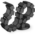 DIGITUS DA-90505 - Flexible Kabelführung, Farbe: schwarz Länge: 1,3 m