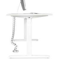 DIGITUS DA-90506 - Flexible Kabelführung, Farbe: silber Länge: 1,3 m