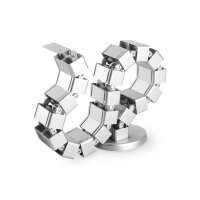 DIGITUS DA-90506 - Flexible Kabelführung, Farbe: silber Länge: 1,3 m