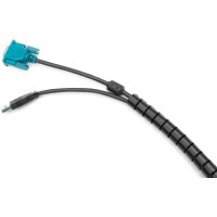 DIGITUS DA-90508 - Kabelschlauch, schwarz, 5m PET