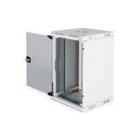 DIGITUS DN-1019 - 10" und 19" Kombi Wandgehäuse 10HE horizontal (10"), 5HE vertikal (19"), grau