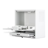 DIGITUS DN-39011 - Arbeitsplatz zur Wandmontage mit Bildschirmhalt. 2 Abteilungen, 651x670x350 mm