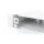 DIGITUS DN-96200-QL - LWL-Spleißbox, 1HE, Schnellverschluss, leer ohne Frontblende, inkl. M20/M25 Verschr., grau