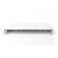 DIGITUS DN-96200-QL - LWL-Spleißbox, 1HE, Schnellverschluss, leer ohne Frontblende, inkl. M20/M25 Verschr., grau