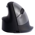 R-Go Ergonomische Maus R-Go HE Break mit Pausensoftware - medium (Handlänge 165-185mm) - Linkshänder - bluetooth - schwarz - Linkshändig - Optisch - RF Wireless - 1750 DPI - Schwarz