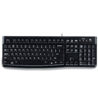 Logitech K120 - Verkabelt - USB - QWERTZ - Schwarz
