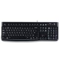 Logitech K120 - Verkabelt - USB - QWERTZ - Schwarz