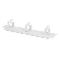 DIGITUS DN-10-ORG-1U - 254 mm (10") 1HE Kabelrangierpanel 3x Kabelringe, 44x254x60 mm, grau ( RAL 7035)