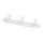 DIGITUS DN-10-ORG-1U - 254 mm (10") 1HE Kabelrangierpanel 3x Kabelringe, 44x254x60 mm, grau ( RAL 7035)