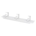 DIGITUS DN-10-ORG-1U - 254 mm (10") 1HE Kabelrangierpanel 3x Kabelringe, 44x254x60 mm, grau ( RAL 7035)