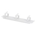 DIGITUS DN-10-ORG-1U - 254 mm (10") 1HE Kabelrangierpanel 3x Kabelringe, 44x254x60 mm, grau ( RAL 7035)