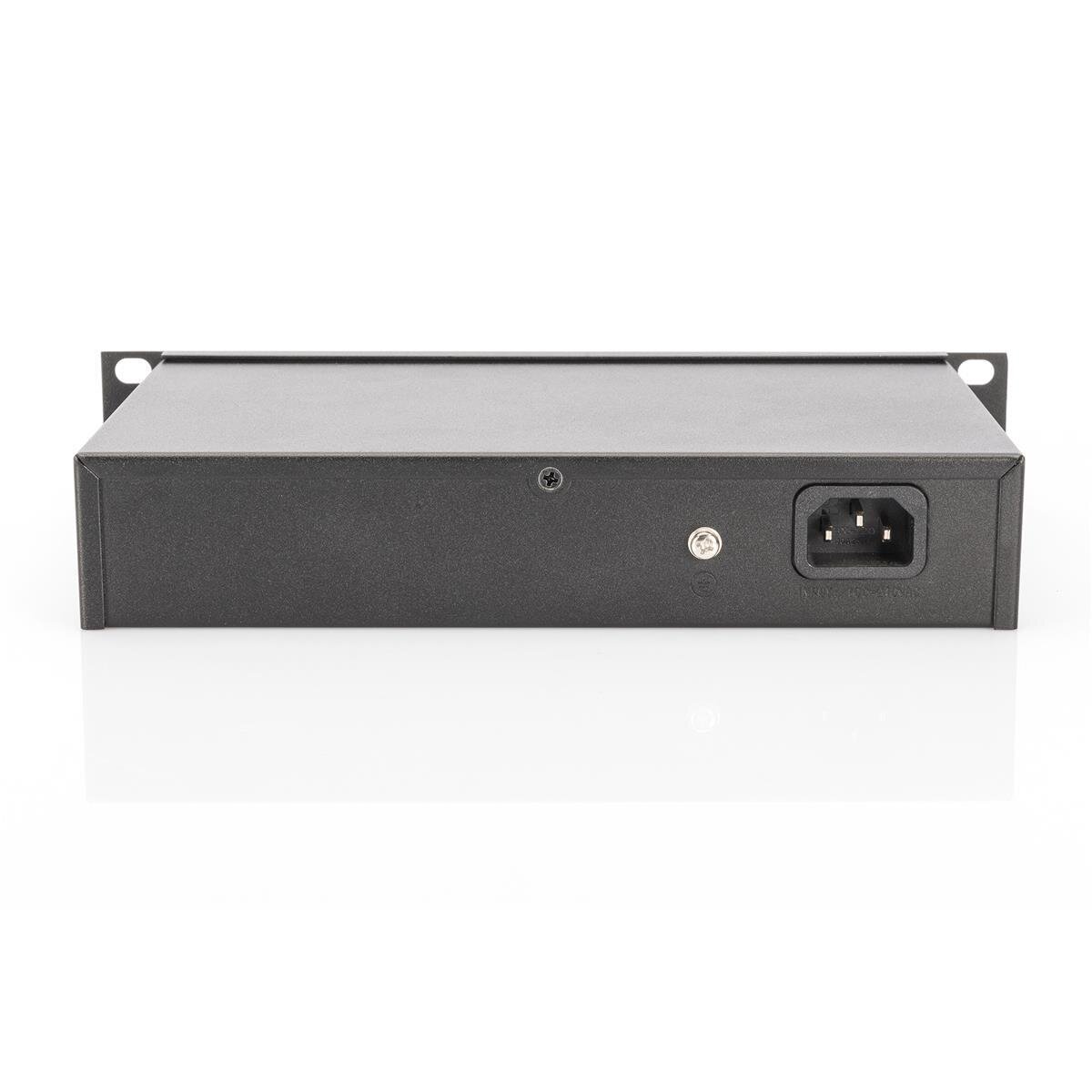 DIGITUS DN-80117 - L2 managed Gigabit Ethernet Switch 8-Anschluss, 10 Zoll