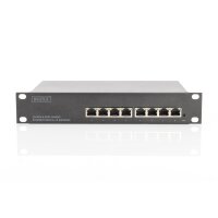 DIGITUS DN-80117 - L2 managed Gigabit Ethernet Switch 8-Anschluss, 10 Zoll