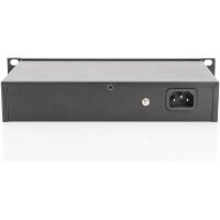 DIGITUS DN-95331 - L2 managed Gigabit Ethernet PoE Switch 8-Port PoE, 10 Zoll, 80W PoE-Budget