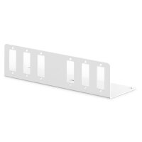 DIGITUS DN-96803S-2 - Adapterplatte für DN-96800S-2, grau (RAL 7035) 6x SC-DX, LC-QD