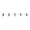 DIGITUS DN-97666 - 1HE Kabelrangierpanel 5x Stahlringe 40x75 mm, grau (RAL 7035)
