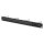 DIGITUS DN-97669 - 1HE Kabelrangierpanel mit Bürstenleiste 4x Stahlringe 40x75 mm, schwarz (RAL 9005)