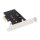 DIGITUS DS-33170 - M.2 NGFF/NVMe SSD PCIexpress Add-On card supports B, M and B+M Key, size 80,60,42 and 30mm