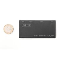DIGITUS DS-45322 - Ultra Slim HDMI Splitter, 1x2, 4K/60Hz HDR, HDCP 2.2, 18 Gbps, Micro USB Power