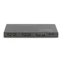 DIGITUS DS-45322 - Ultra Slim HDMI Splitter, 1x2, 4K/60Hz HDR, HDCP 2.2, 18 Gbps, Micro USB Power