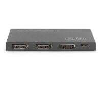 DIGITUS DS-45322 - Ultra Slim HDMI Splitter, 1x2, 4K/60Hz HDR, HDCP 2.2, 18 Gbps, Micro USB Power