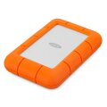 LaCie Rugged Mini - 1 TB - 2.5" - 3.2 Gen 1 (3.1 Gen 1) - 5400 RPM - Orange - Silber