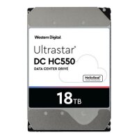 WD Ultrastar DC HC550 - 3.5 Zoll - 18000 GB - 7200 RPM