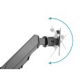 DIGITUS DA-90396 - Single Gasdruckfeder Monitor Wand-Halter 17-32", 8 kg (max.), schwarz