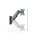 DIGITUS DA-90396 - Single Gasdruckfeder Monitor Wand-Halter 17-32", 8 kg (max.), schwarz