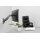 DIGITUS DA-90396 - Single Gasdruckfeder Monitor Wand-Halter 17-32", 8 kg (max.), schwarz