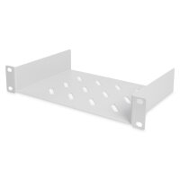 DIGITUS DN-10-SET-1 - 10 Zoll Netzwerk Set, inkl. 6HE Wandgehäuse, grau Fachboden, PDU, 8-Port Switch, CAT 6 Patch Panel