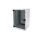 DIGITUS DN-10-SET-2 - 10 Zoll Netzwerk Set, inkl. 9HE Wandgehäuse, grau Fachboden, PDU, 8-Port Switch, CAT 6 Patch Panel