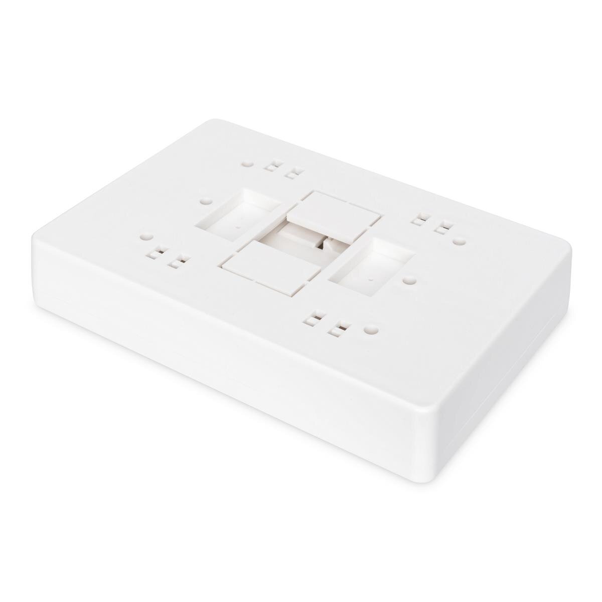 DIGITUS DN-931091 - Mikro Spleißverteiler für 4x Spleißverbindungen 4x Fasern, ohne Adapter für 2x SC SX, 2x LC DX