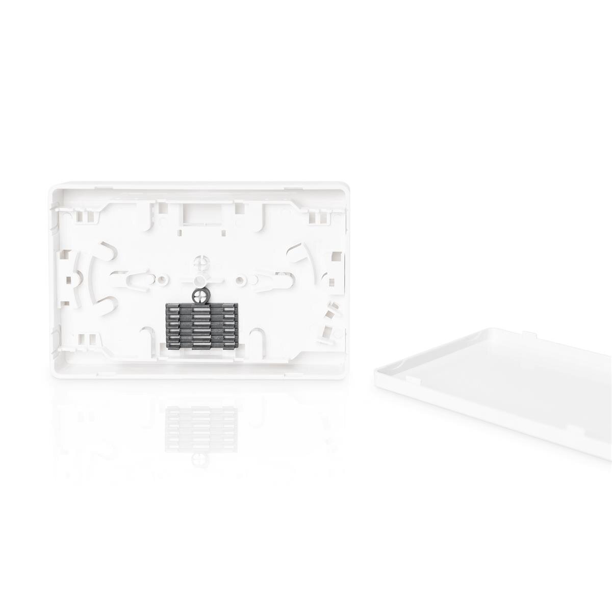 DIGITUS DN-931092 - Mikro Glasfaser Box, 12x Fasern, Splice Kassette inkl. Spleißhalter für Crimpspleißs.