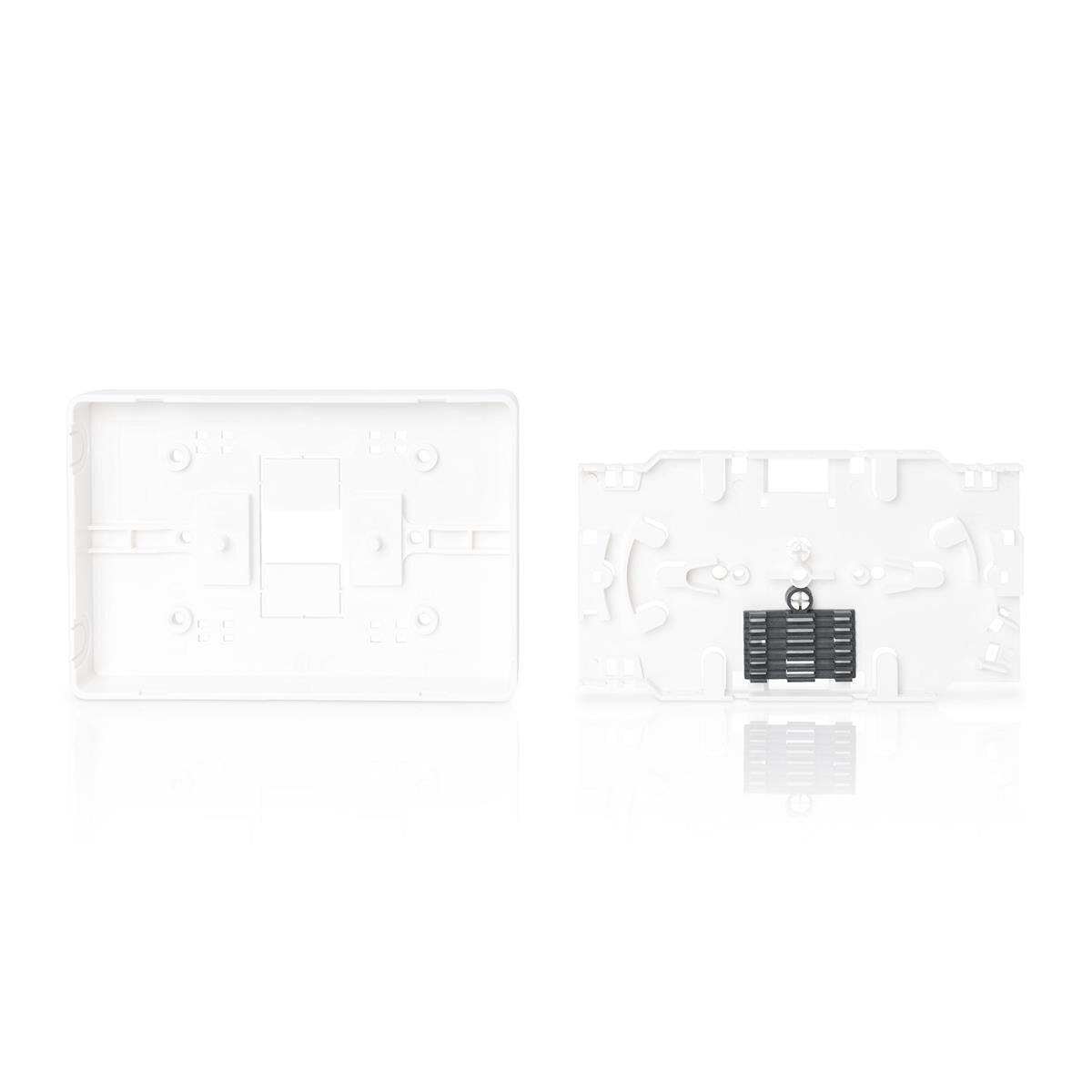 DIGITUS DN-931092 - Mikro Glasfaser Box, 12x Fasern, Splice Kassette inkl. Spleißhalter für Crimpspleißs.