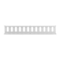 DIGITUS DN-96802M-2 - Adapterplatte für DN-96800M-2, grau (RAL 7035) 12x SC-DX, LC-QD