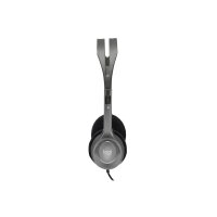 Logitech LGT-H110 - Kabelgebunden - Büro/Callcenter - 20 - 20000 Hz - 74 g - Kopfhörer - Schwarz - Silber